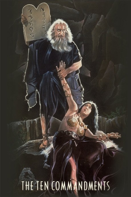 L'affiche du film The Ten Commandments
