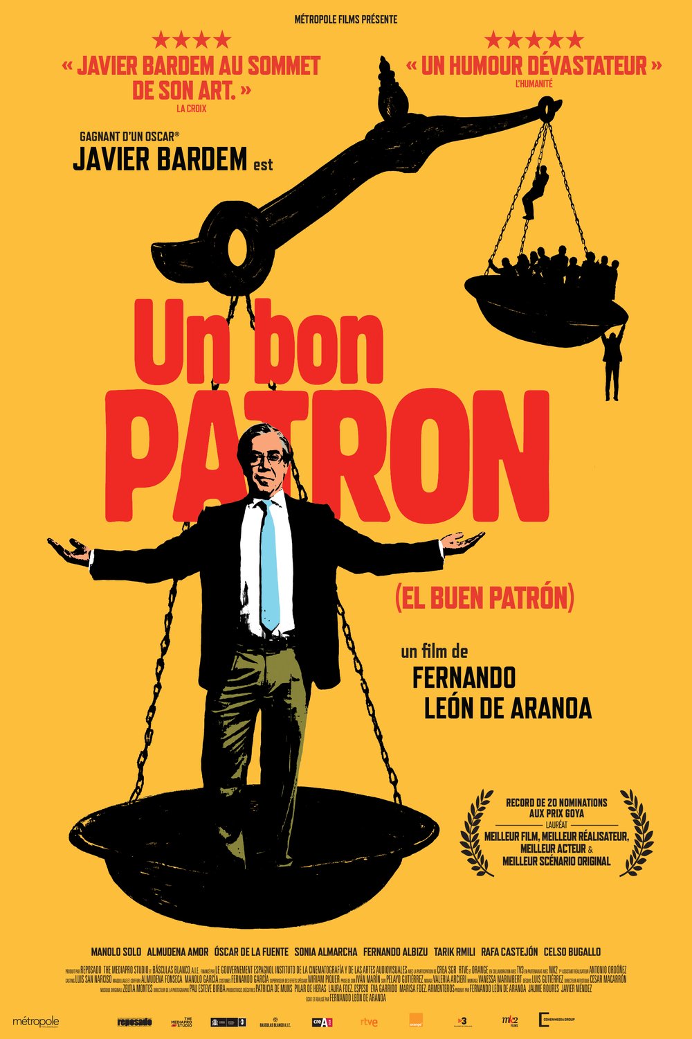 L'affiche du film Un Bon Patron [2021]