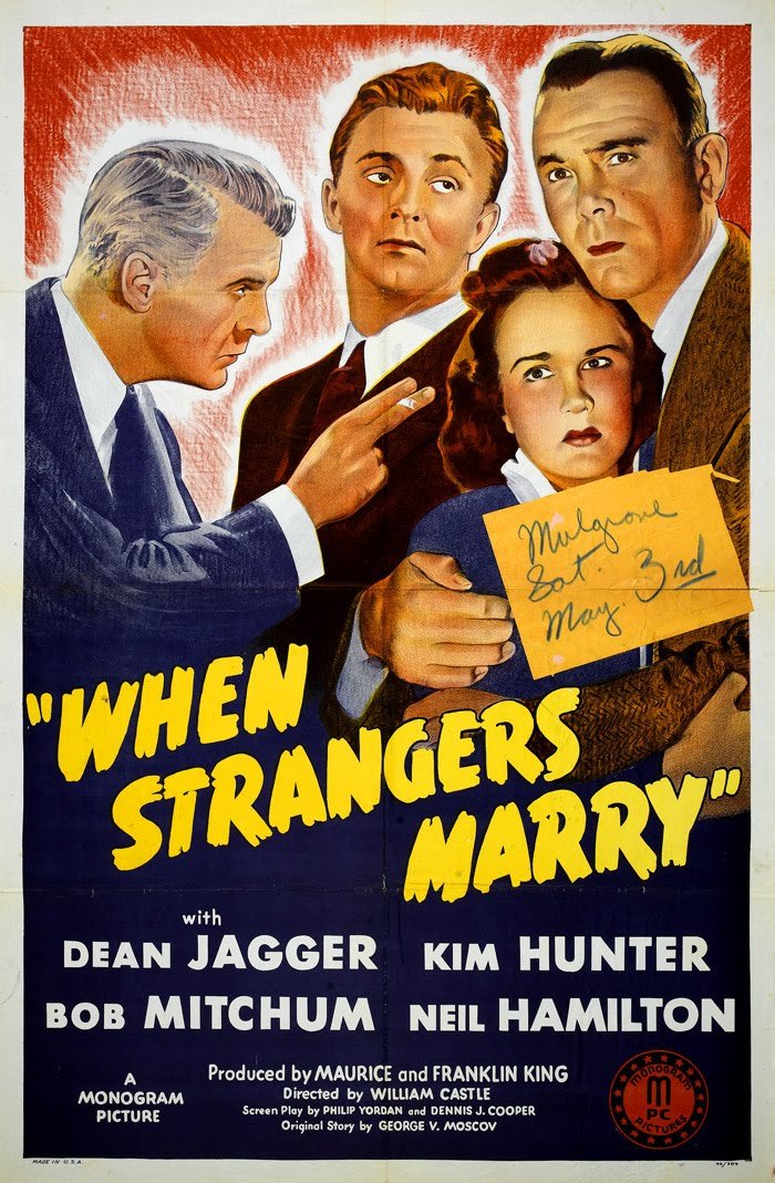 L'affiche du film When Strangers Marry
