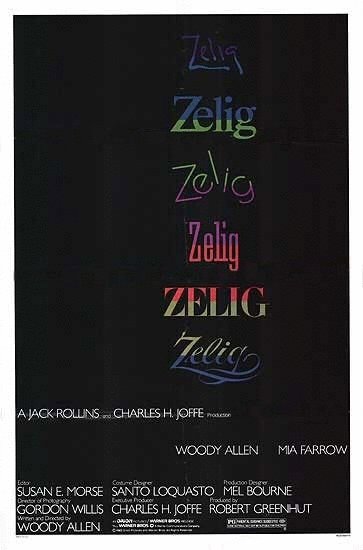 L'affiche du film Zelig