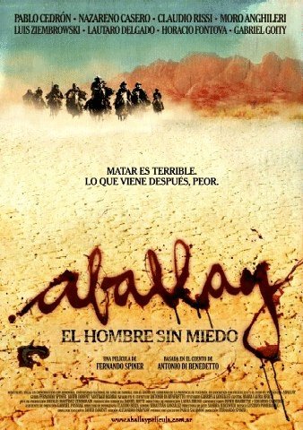 Spanish poster of the movie Aballay