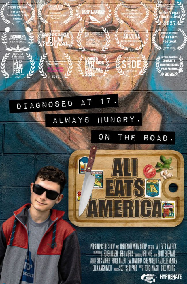 Poster of the movie Ali Eats America [2025]