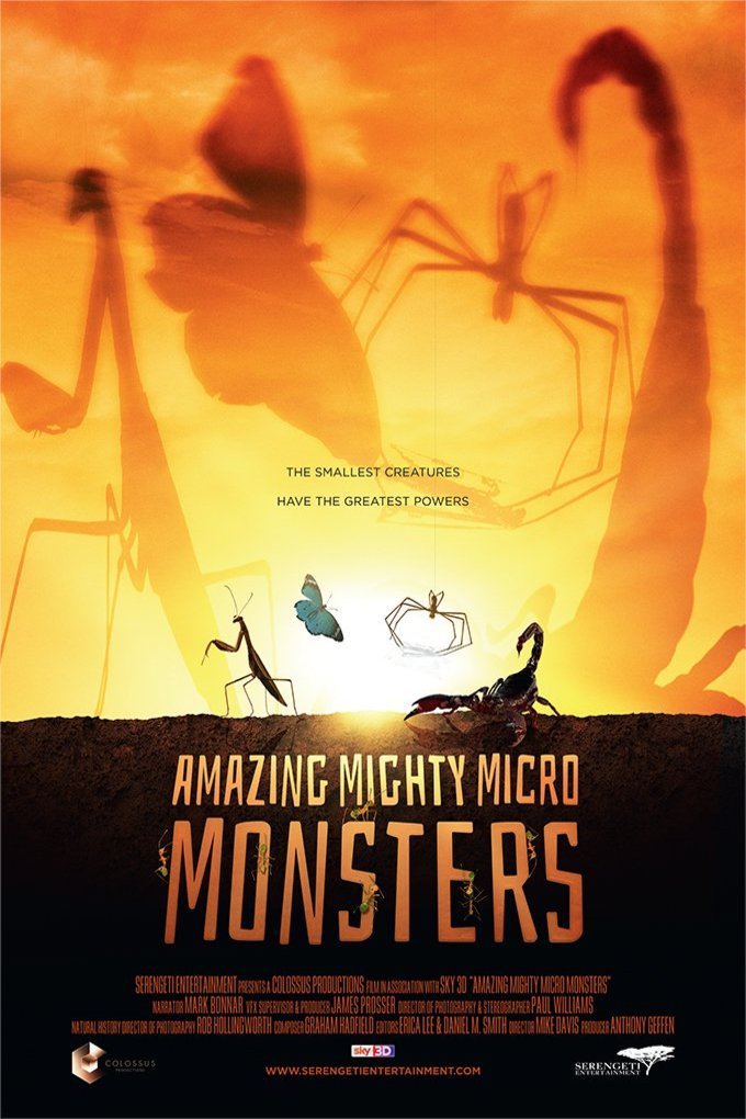 L'affiche du film Amazing Mighty Micro Monsters