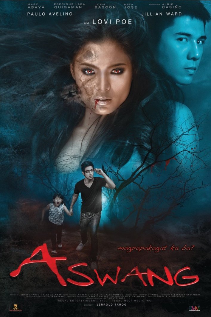 Filipino poster of the movie Aswang