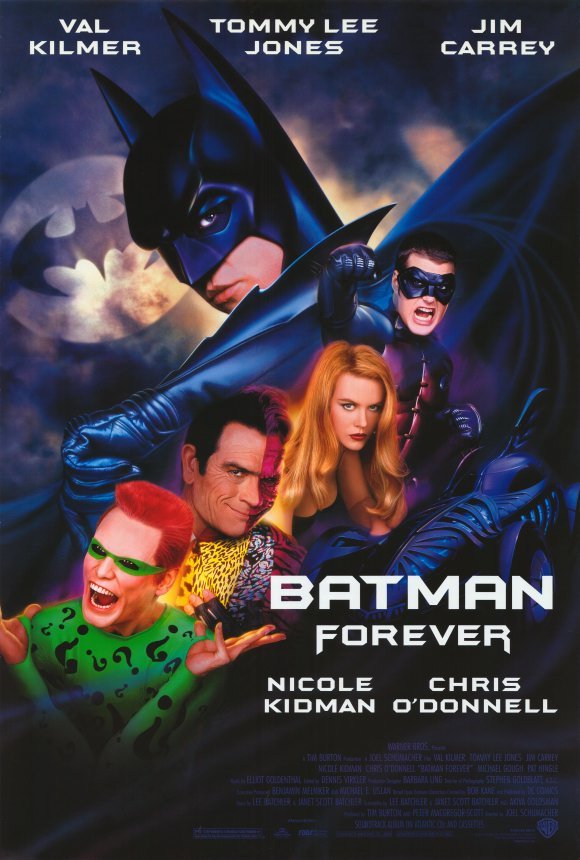 L'affiche du film Batman Forever