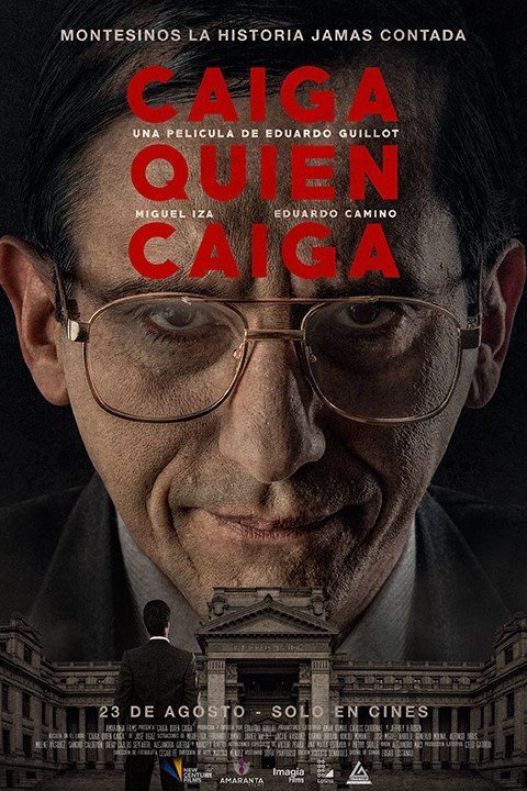 Spanish poster of the movie Caiga quien caiga