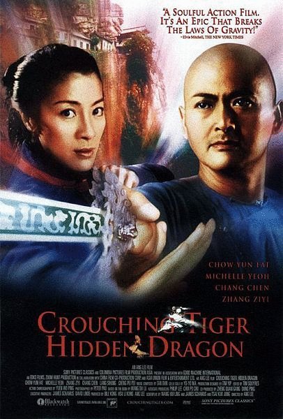 L'affiche du film Crouching Tiger, Hidden Dragon