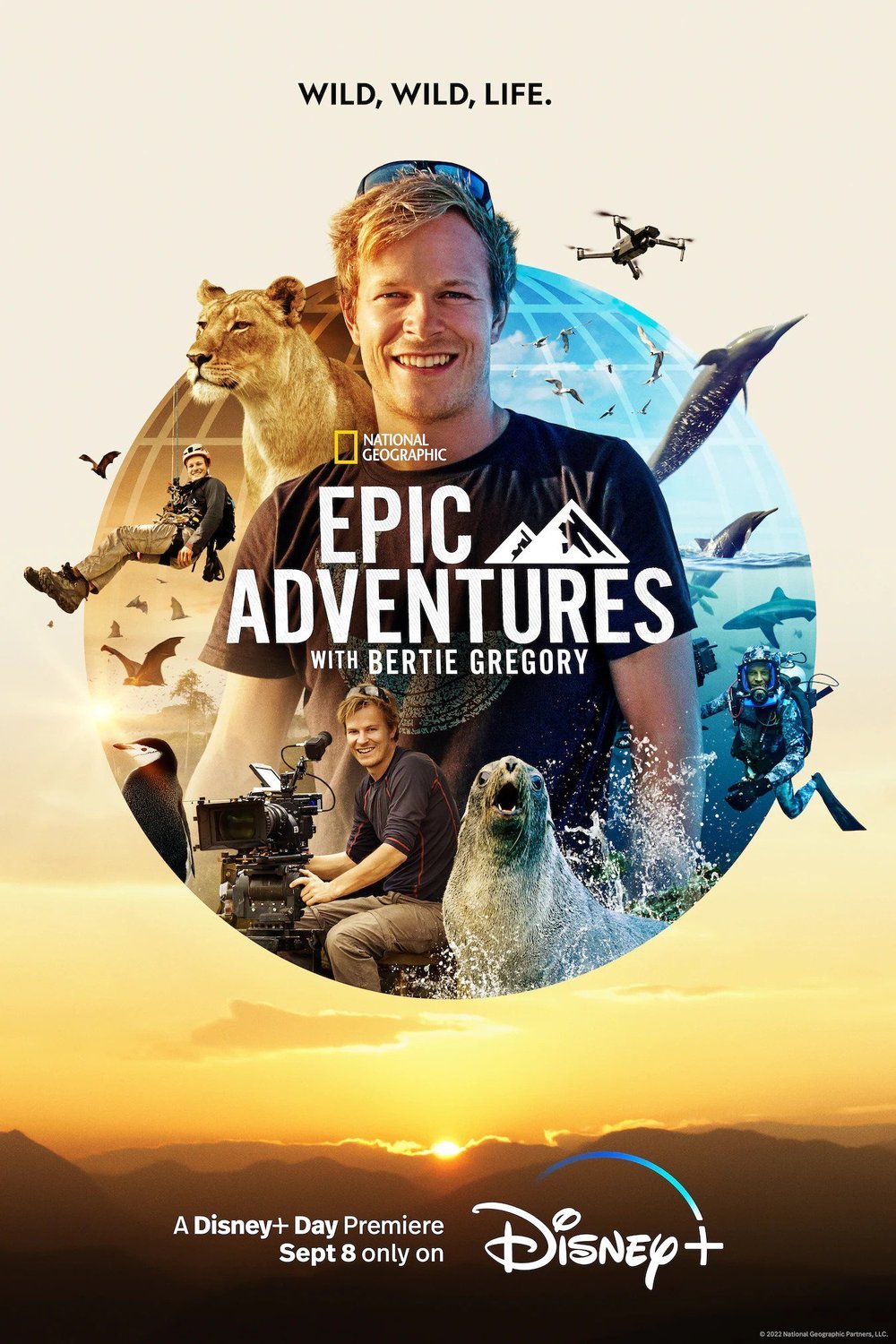 L'affiche du film Epic Adventures with Bertie Gregory