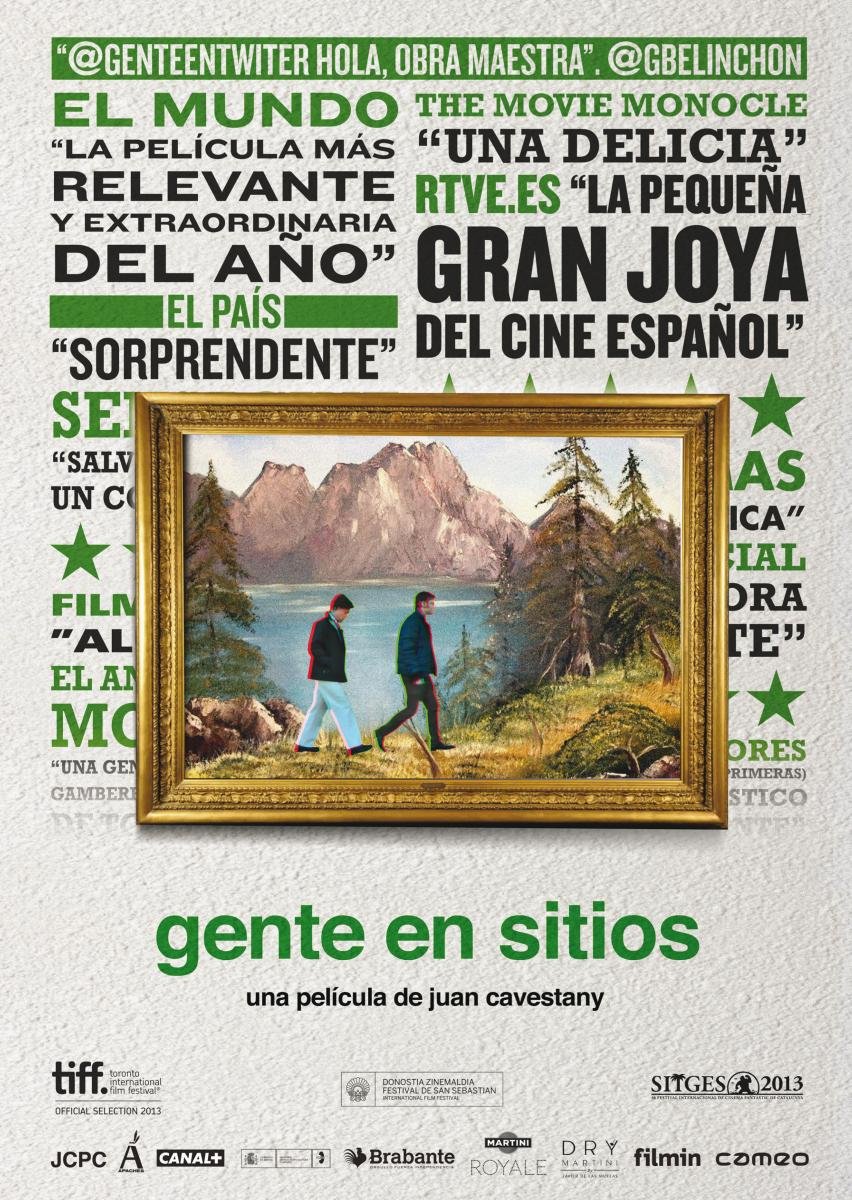Spanish poster of the movie People in Places