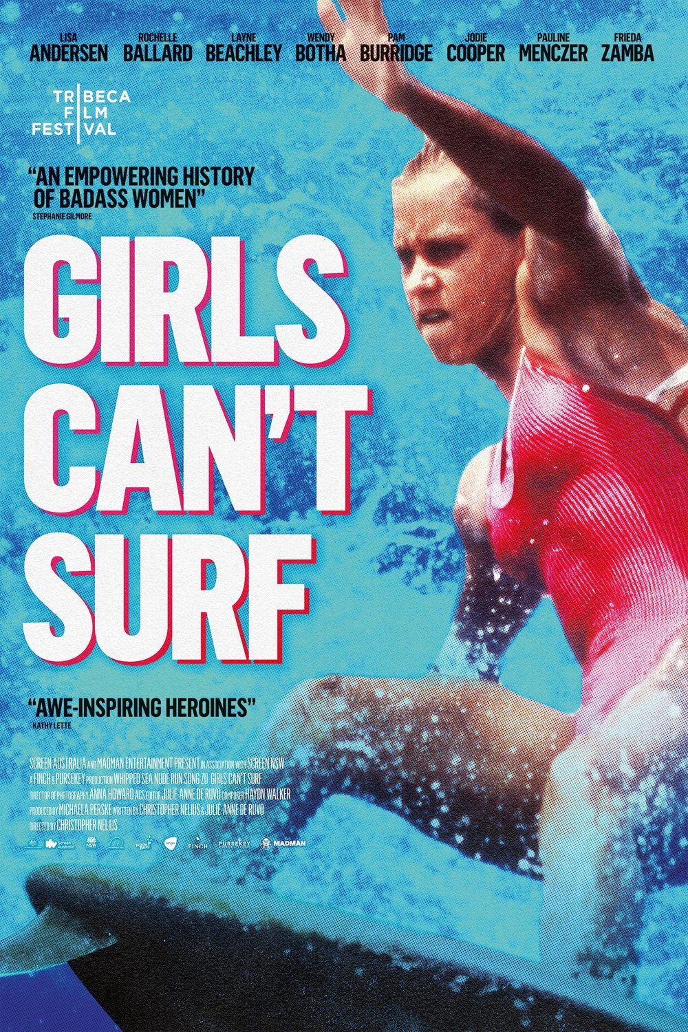 L'affiche du film Girls Can't Surf [2020]