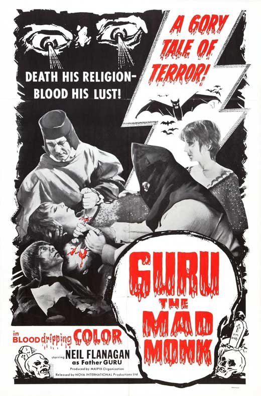 Poster of the movie Guru, the Mad Monk [1970]