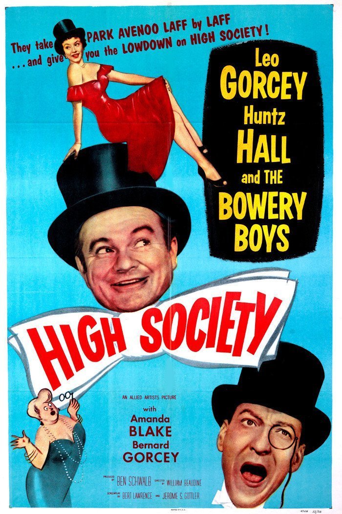 L'affiche du film High Society