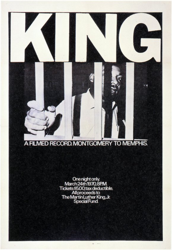 L'affiche du film Martin Luther King: De Montgomery à Memphis