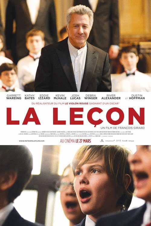 L'affiche du film La Leçon