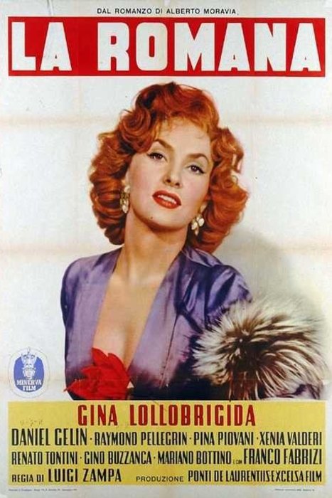 Italian poster of the movie La romana