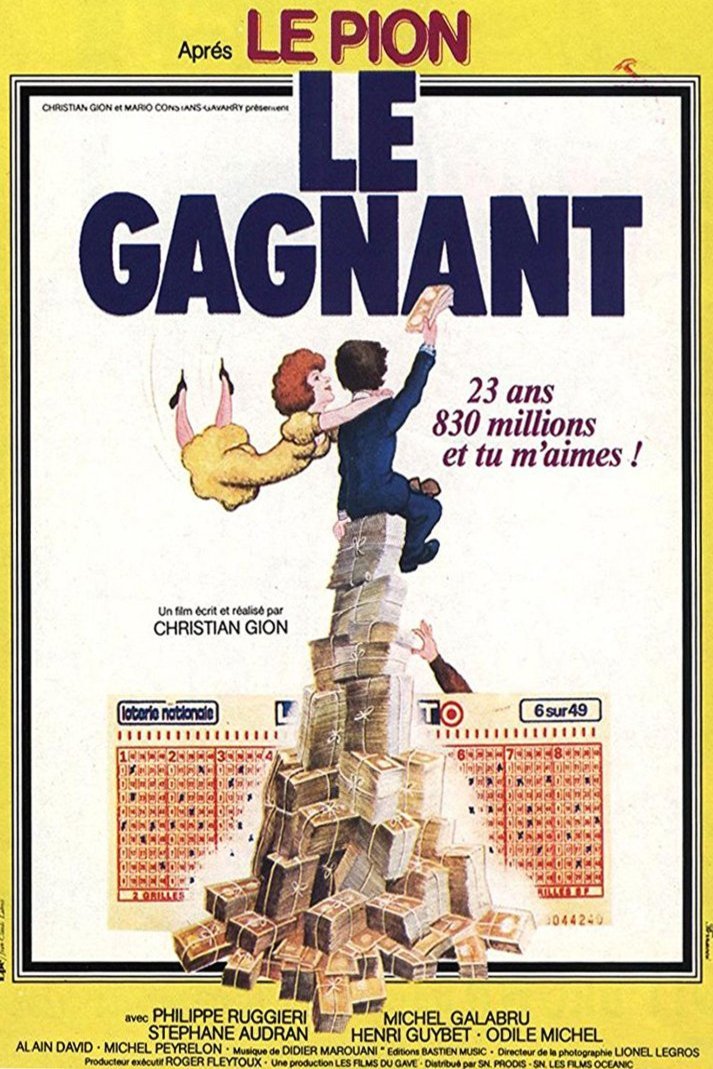 L'affiche du film Le gagnant