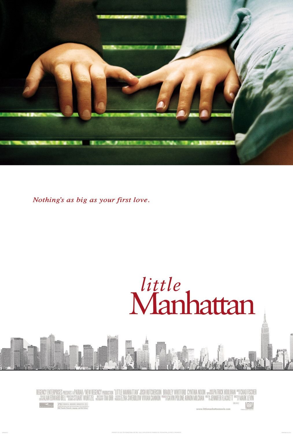 L'affiche du film Little Manhattan