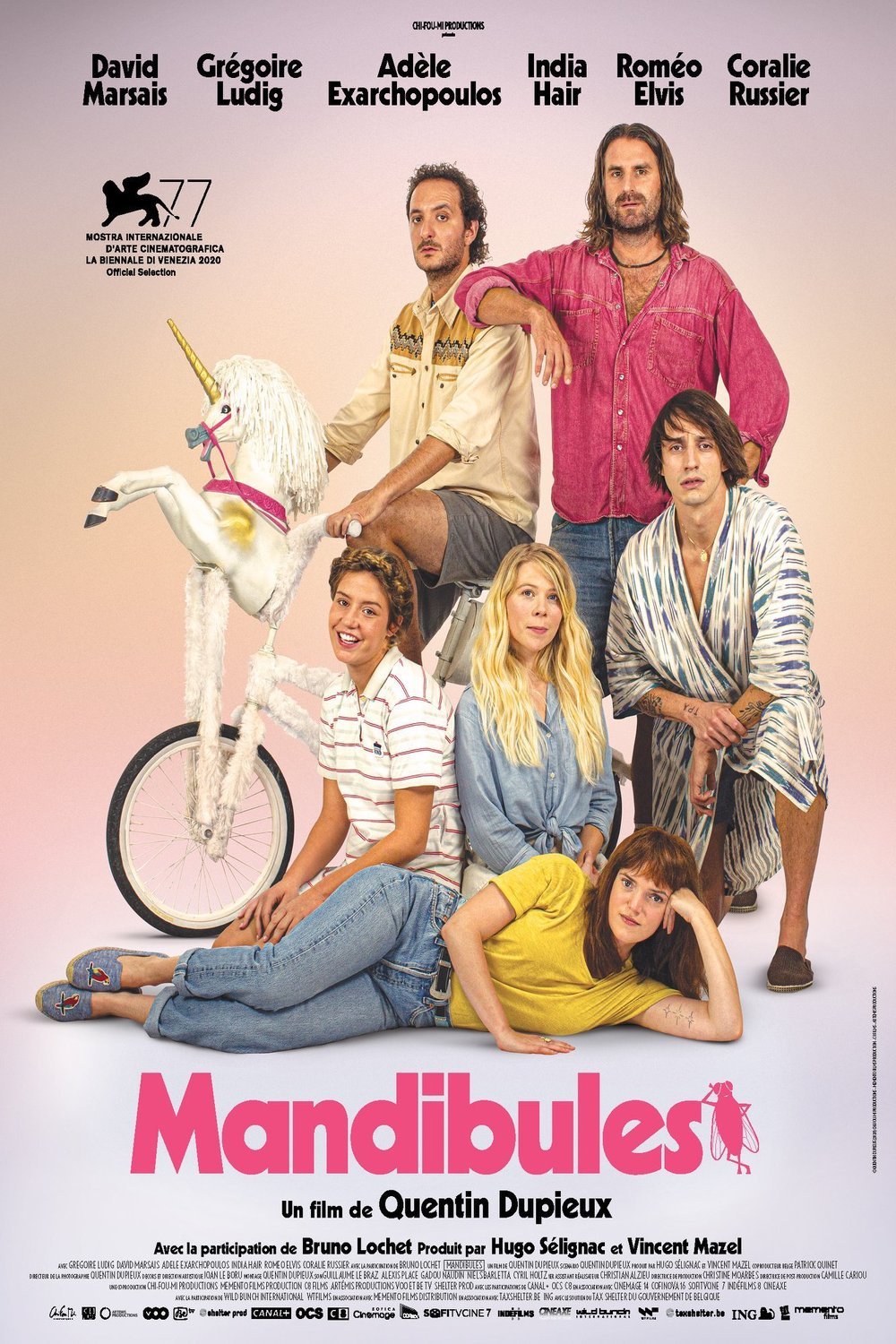 L'affiche du film Mandibules [2020]
