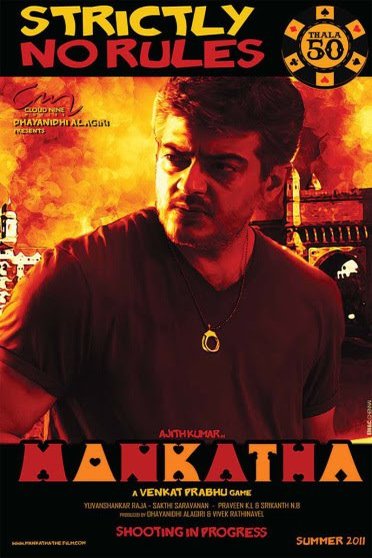 L'affiche du film Mankatha