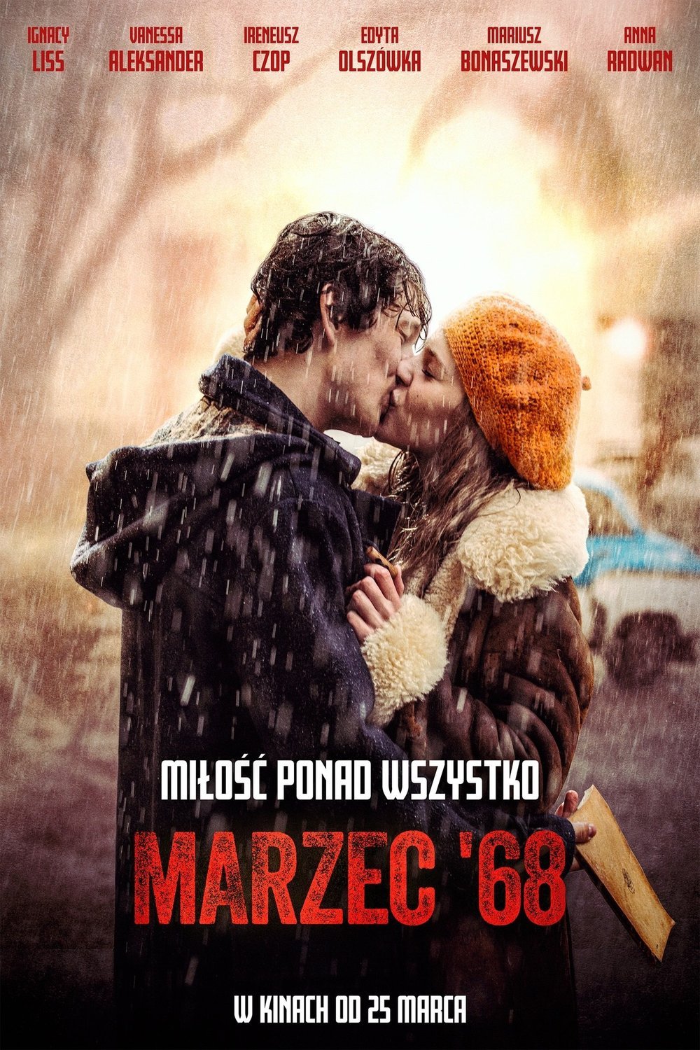 L'affiche originale du film March '68 en polonais