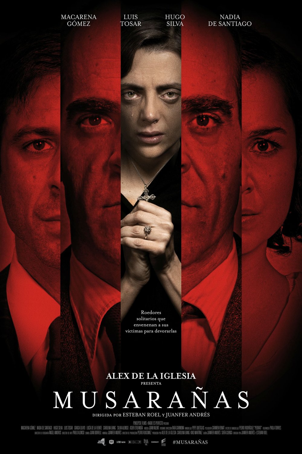 Spanish poster of the movie Musarañas