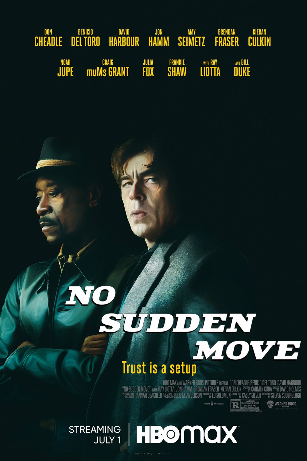 L'affiche du film No Sudden Move