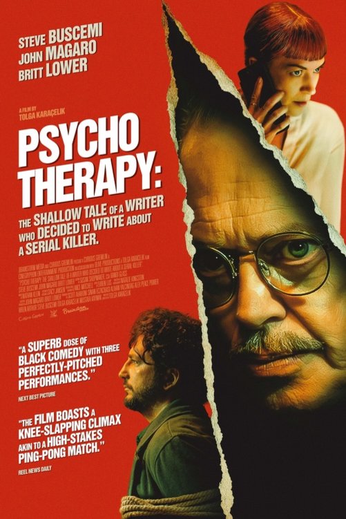 L'affiche du film Psycho Therapy: The Shallow Tale of a Writer Who Decided to Write about a Serial Killer [2024]