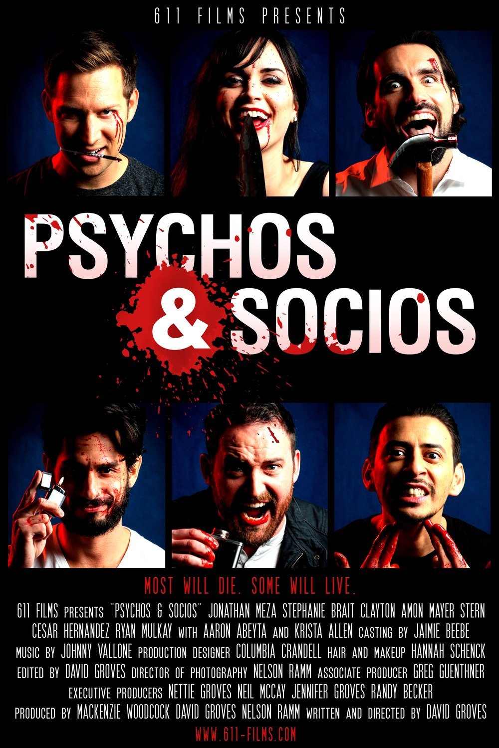 L'affiche du film Psychos & Socios