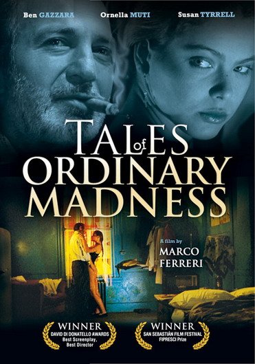 L'affiche originale du film Tales of Ordinary Madness en anglais