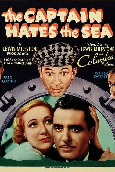 L'affiche du film The Captain Hates the Sea