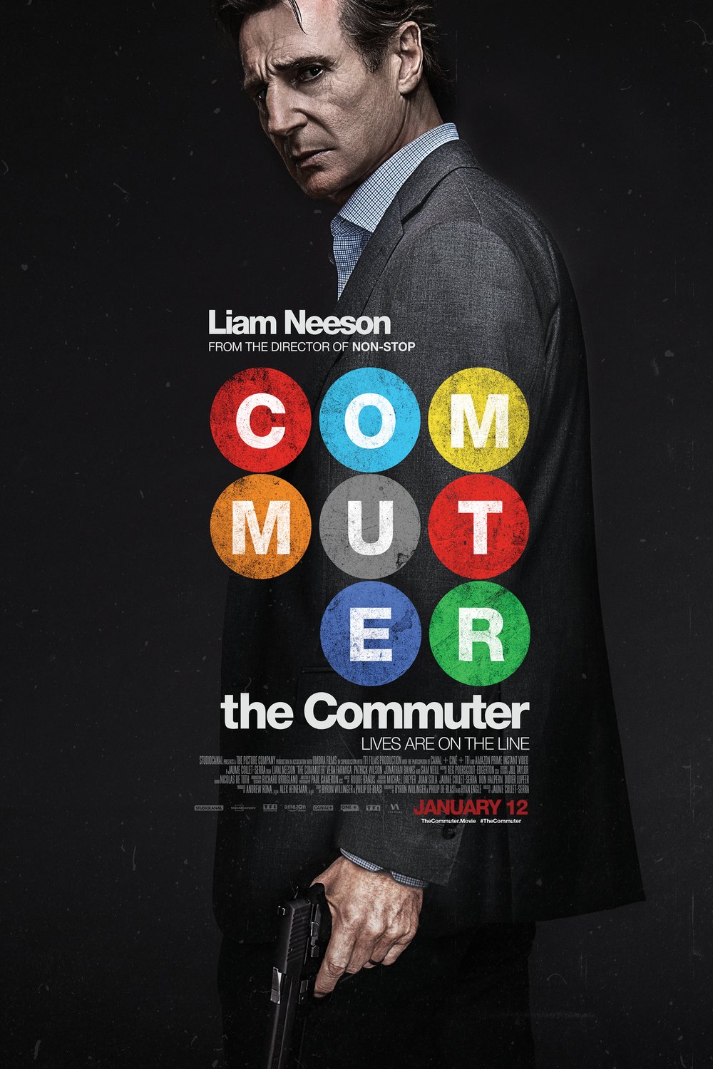 L'affiche du film The Commuter [2017]