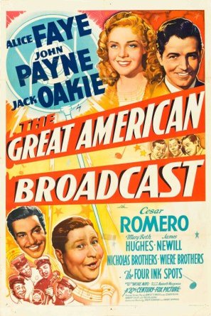 L'affiche du film The Great American Broadcast