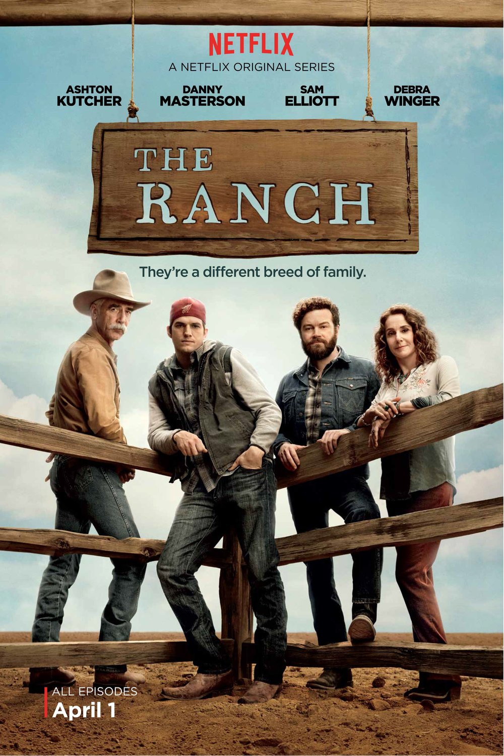 L'affiche du film The Ranch
