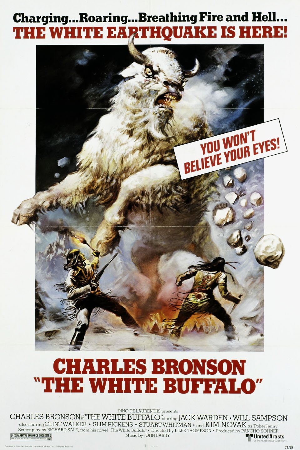 L'affiche du film The White Buffalo