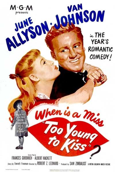 Poster of the movie Too Young to Kiss