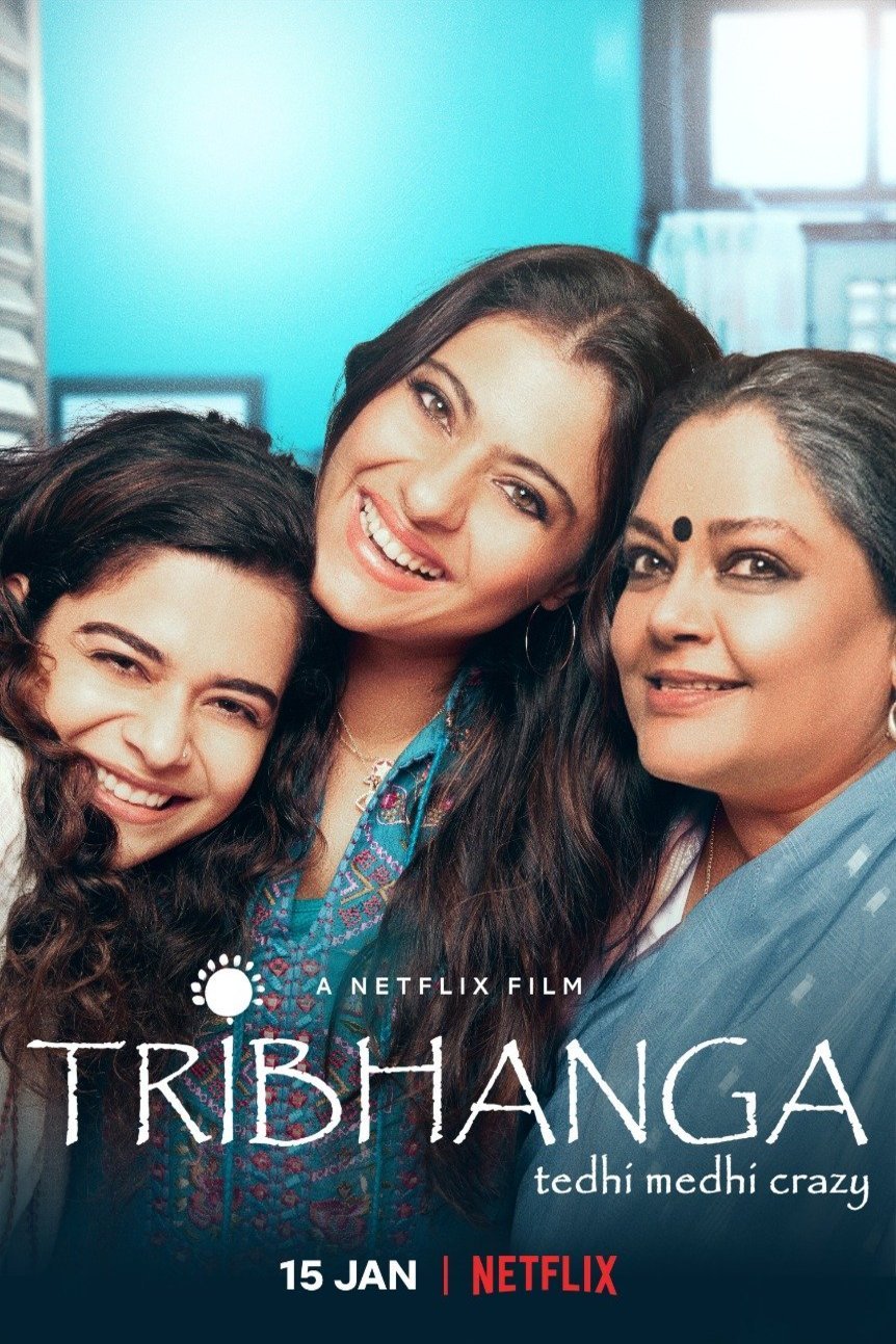 L'affiche originale du film Tribhanga en Hindi