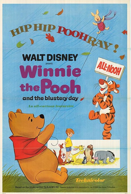 L'affiche du film Winnie the Pooh and the Blustery Day