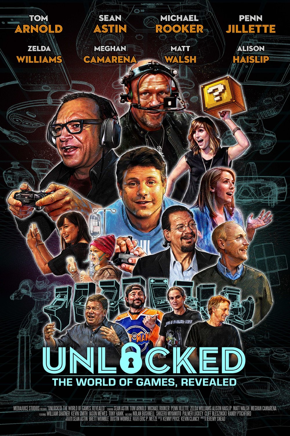 L'affiche du film Unlocked: The World of Games, Revealed