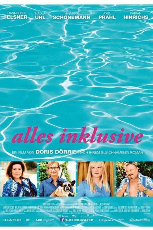 German poster of the movie Alles Inklusive