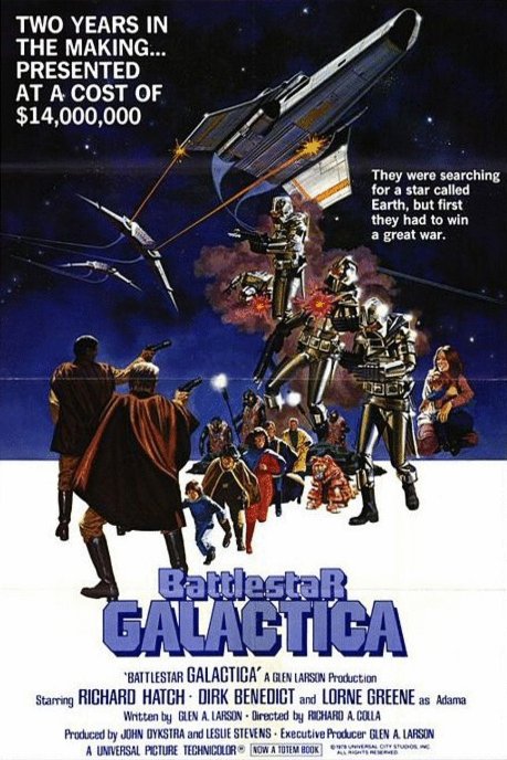 L'affiche du film Battlestar Galactica