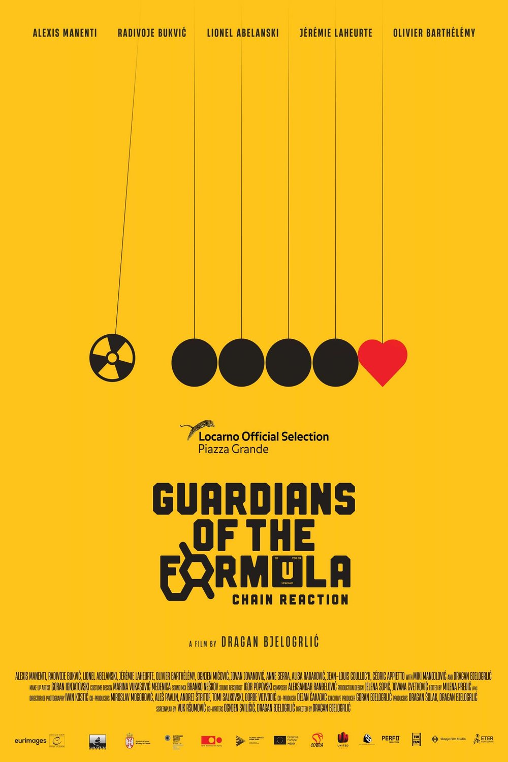 Serbian poster of the movie Guardians of the Formula