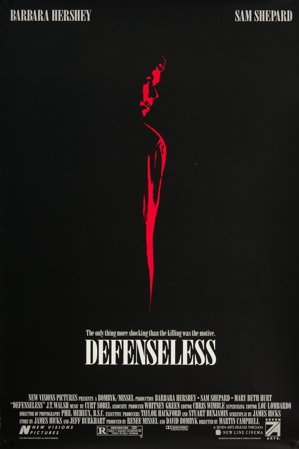 L'affiche du film Defenseless