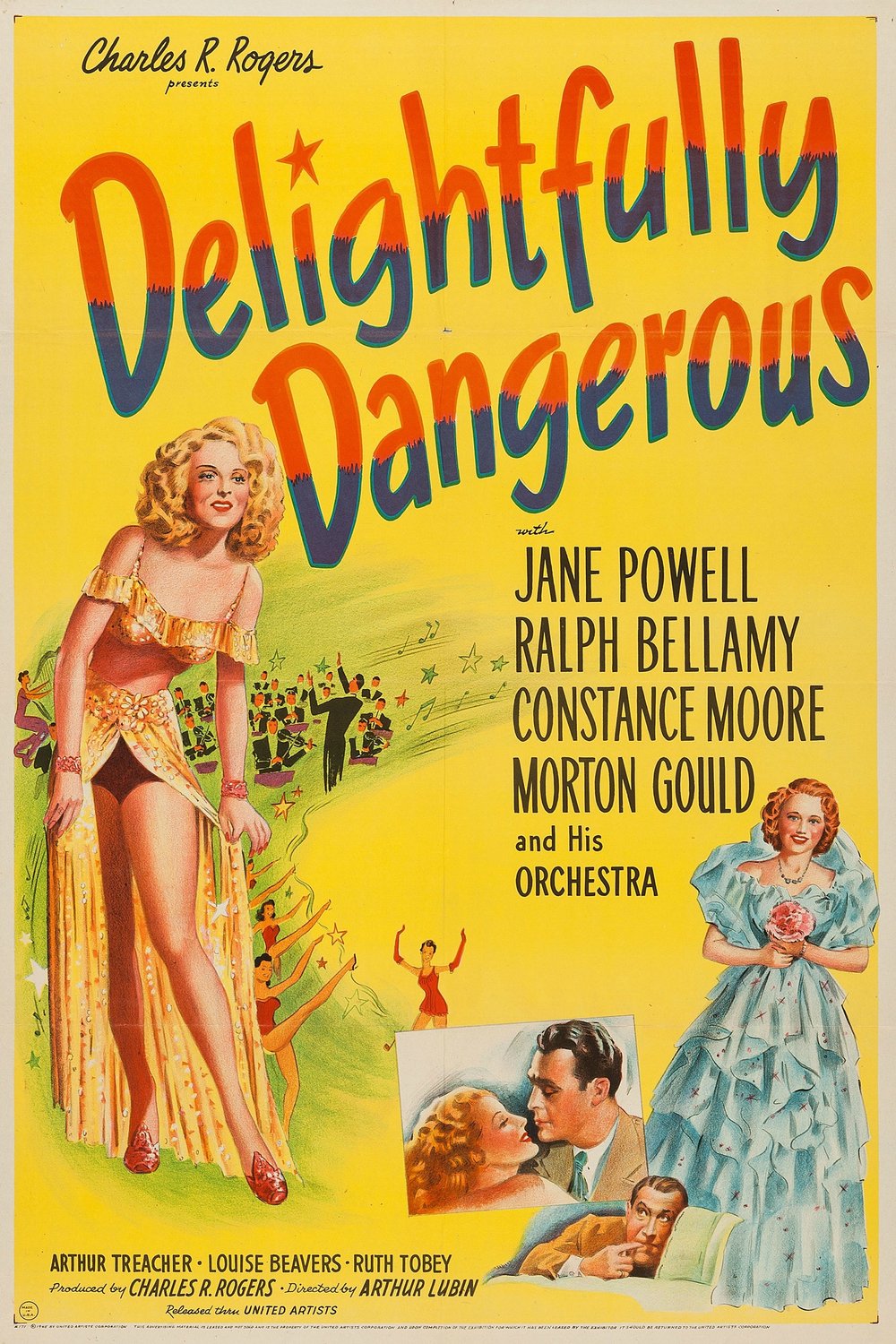 L'affiche du film Delightfully Dangerous
