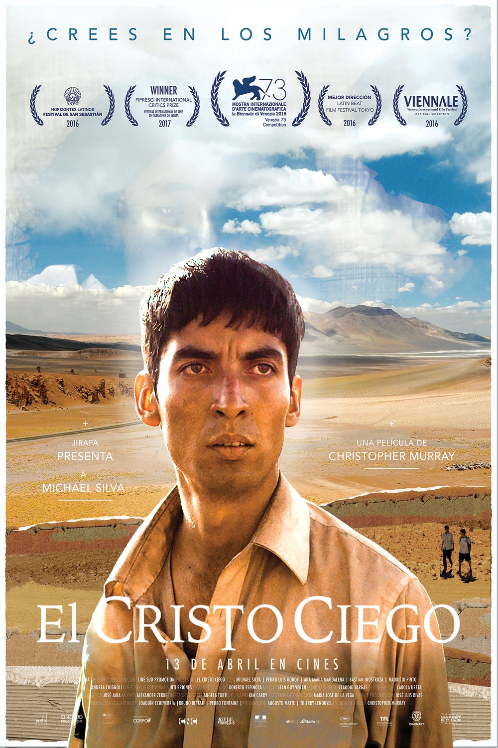 Spanish poster of the movie El Cristo Ciego