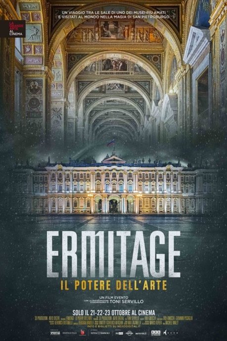 L'affiche du film Ermitage. Il potere dell'arte