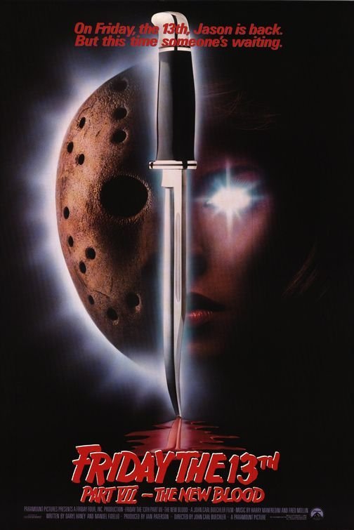 L'affiche du film Friday the 13th Part VII: The New Blood