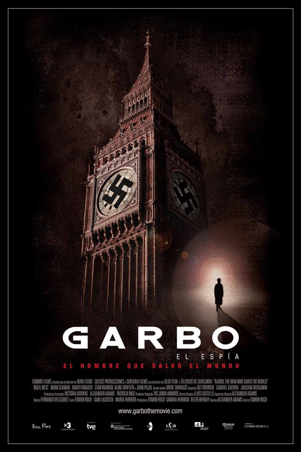 Spanish poster of the movie Garbo: El espía