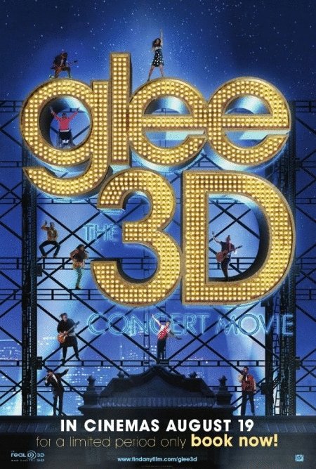 L'affiche du film Glee: The Concert