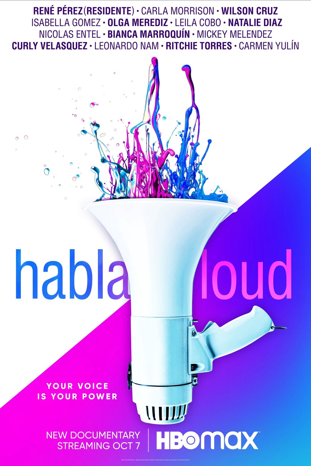 L'affiche du film Habla Loud
