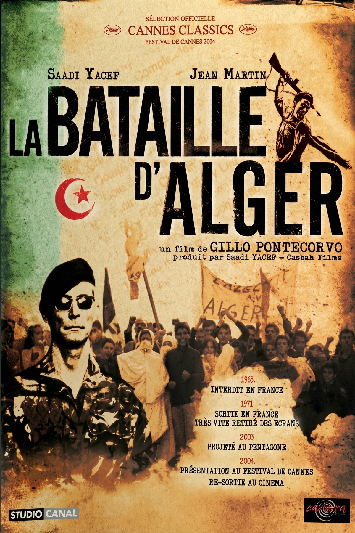 Poster of the movie La bataille d'Alger [1966]